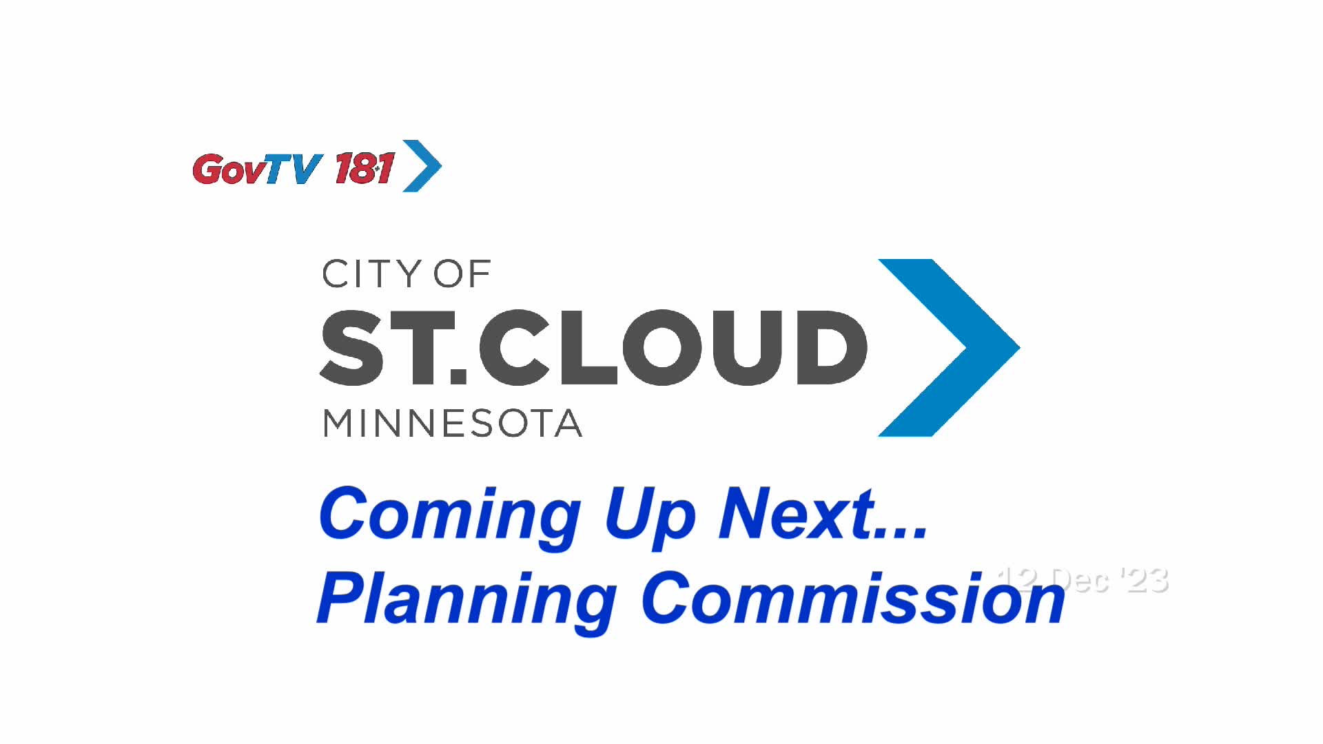 Planning Commission, 12/12/23